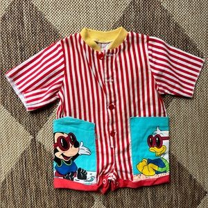 Vintage Mickey Mouse Romper